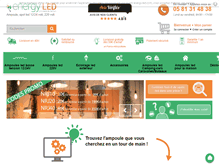 Tablet Screenshot of energy-led.com